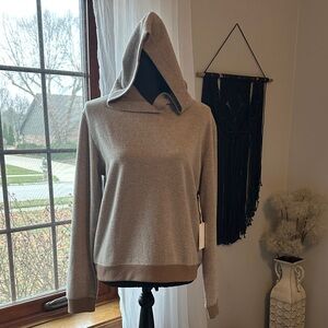 Matty M Tan Hooded Sweatshirt